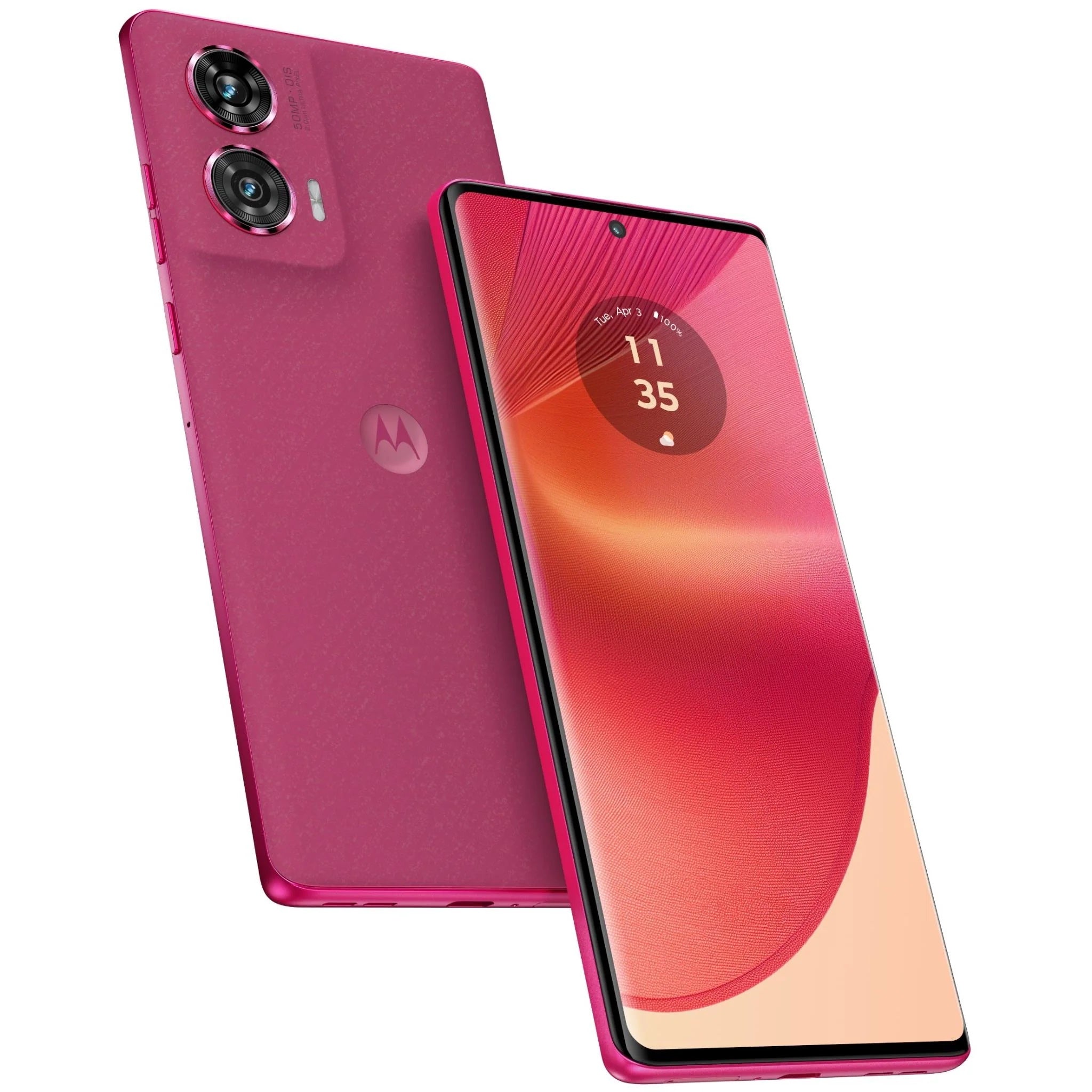 Motorola EDGE 50 Fusion 5G 256GB- Hot Pink,*AU STOCK*6.7',OLED,12GB/256GB, Dual SIM,50MP/32MP,Splash Proof,500mAh,2 Years Warranty Motorola EDGE 50 Fusion 5G 256GB- Hot Pink,*AU STOCK*6.7',OLED,12GB/256GB, Dual SIM,50MP/32MP,Splash Proof,500mAh,2 Years Warranty